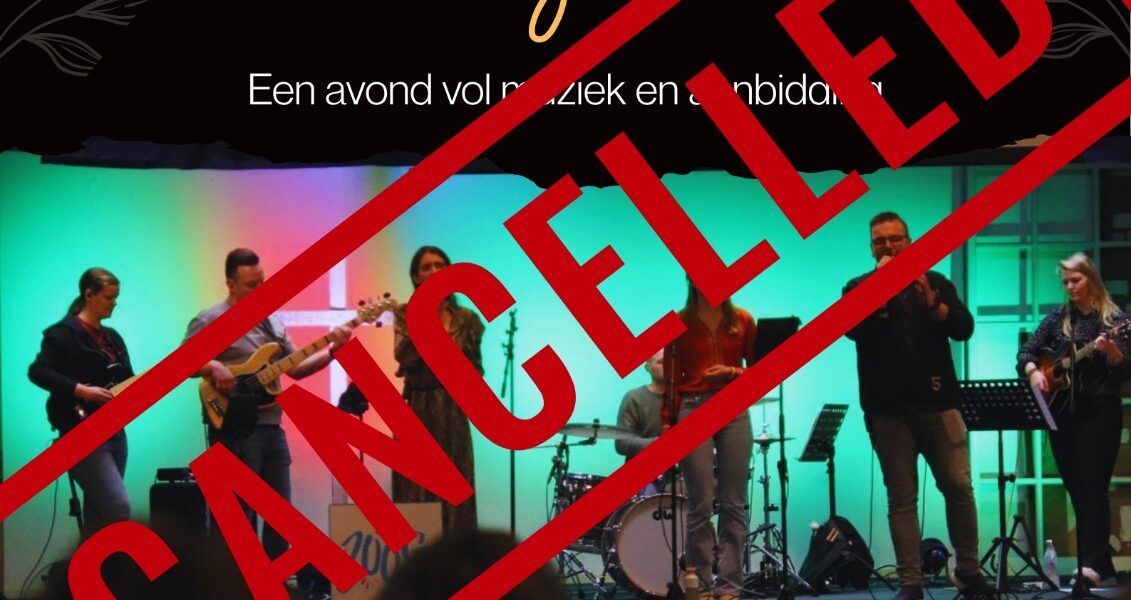 Worship Avond AFGELAST